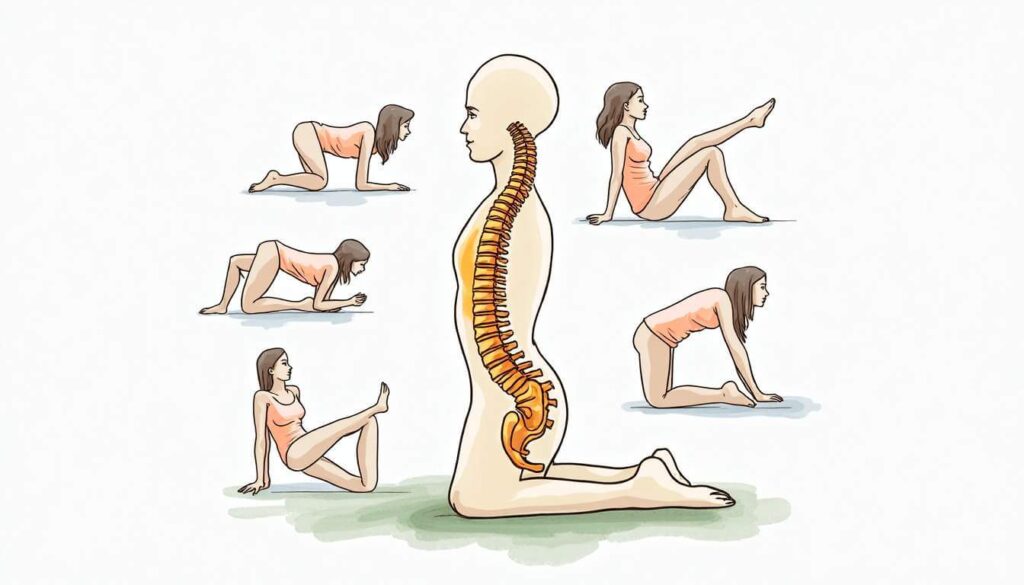 dibujo de columna con ejercicios