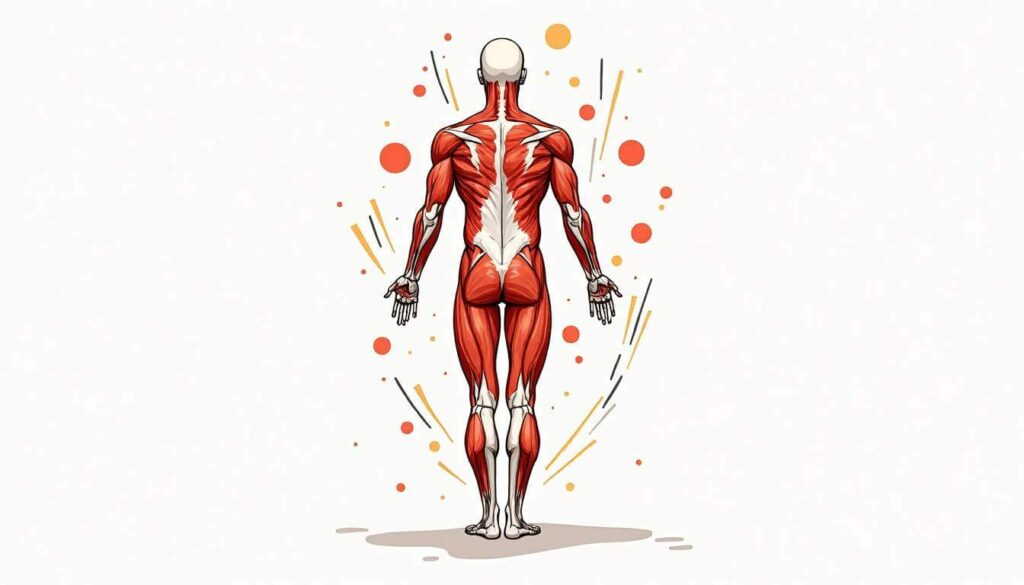 dibujo de músculos de cuerpo