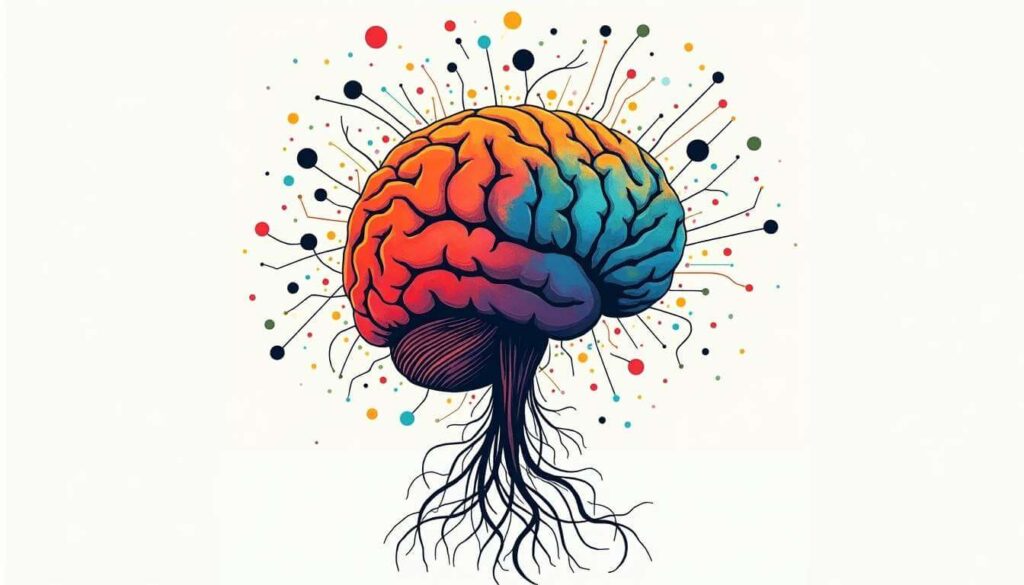 dibujo de cerebro