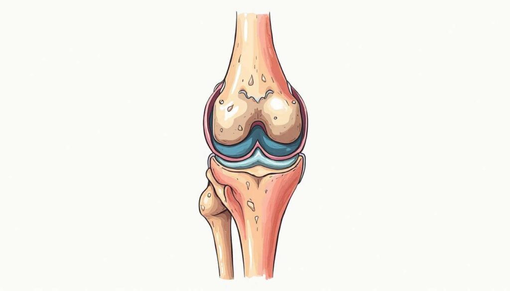 dibujo de rodilla