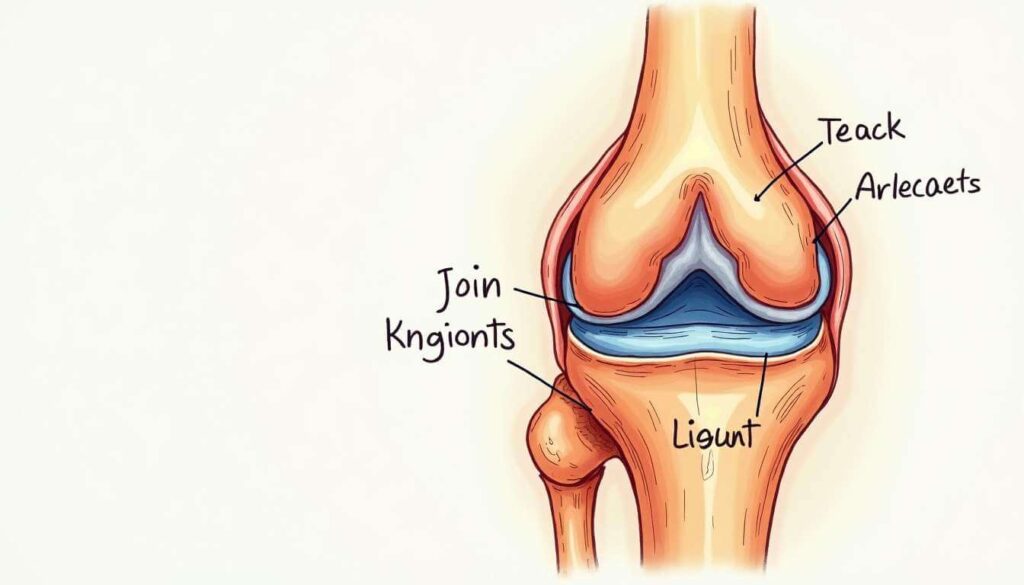 dibujo de rodilla