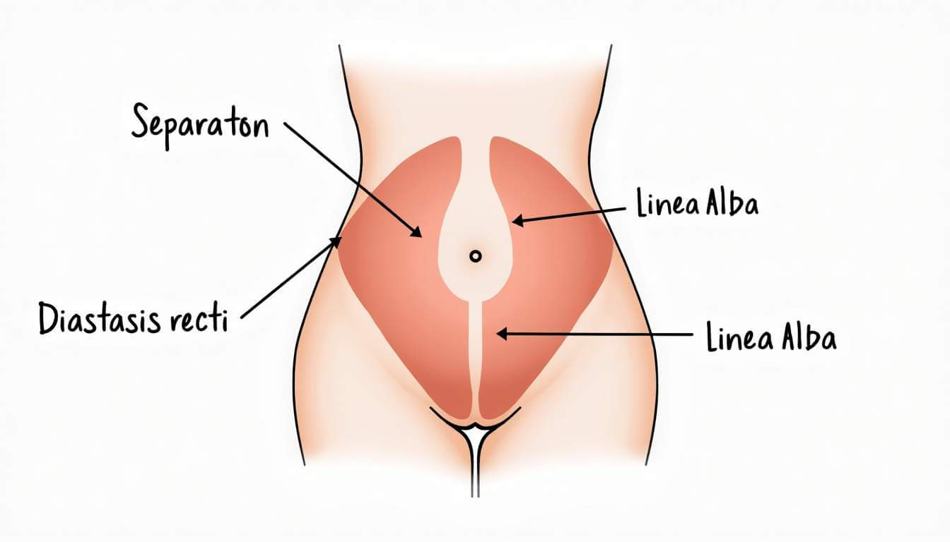 dibujo del vientre femenino